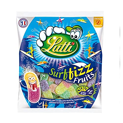 Lutti bonbons surffizz goûts fruits - vue 2