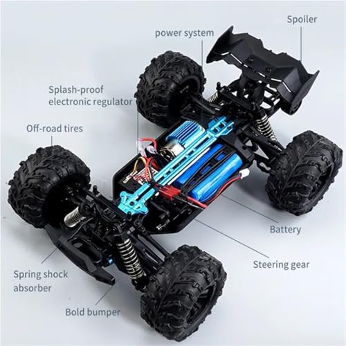 Voiture télécommandée étanche pour rouler dans la boue sans panne