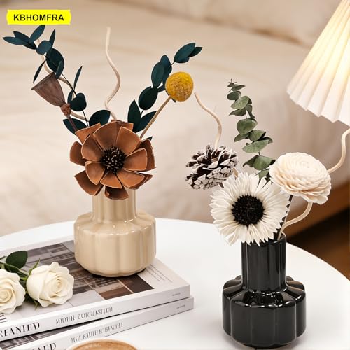 Reed diffuser con flores secas y aroma a jazmín 60ml miniatura 6