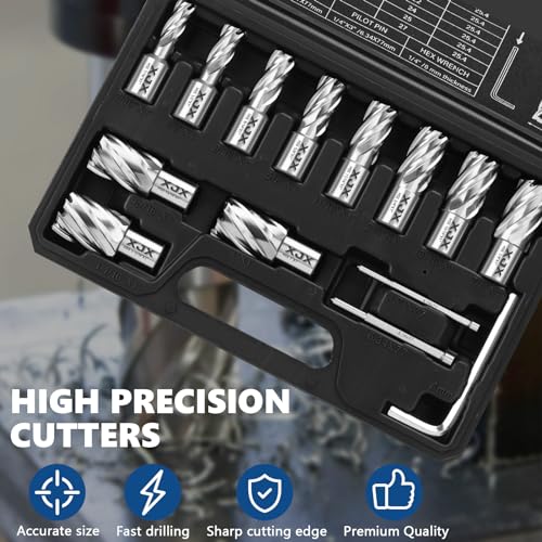 Xjx AC02-001 14 Pcs Annular Cutter Set thumb #4
