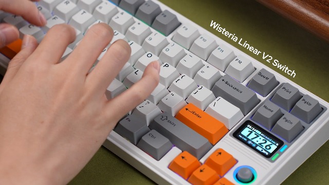 Amazon.com: EPOMAKER Wisteria V2 Linear 38gf Keyboard