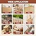 Boncart Super Strong Wood Glue, 8.45fl.oz Clear, Waterproof for Heavy Duty Woodworking, Furniture Assembly (1 Pack)