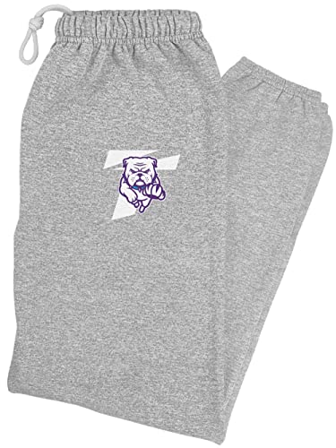 LOGOVISION Truman State University Primary Logo Mens Jogger Sweatpants, Athletic Heather, X-Large