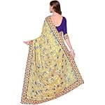 Jaffix-Saree-Party-Wear-Womens-Trendy-Embroidery-Work-in-Lace-Georgette-Saree-for-Wedding-Perfect-for-Festive-and-Special-Occasions-with-Unstitched-Blouse-Piece