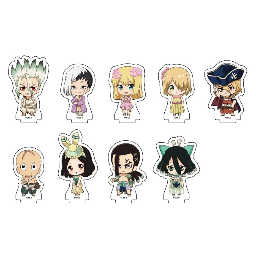 Amazon.co.jp: Dr.STONE 10 ミニキャライラスト アクリルぷち