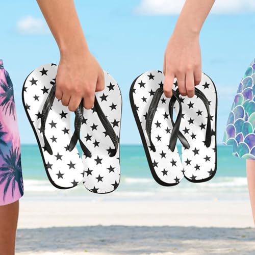 RunningBear Stars Womens Flip Flops Sandals Thong Style Slippers4