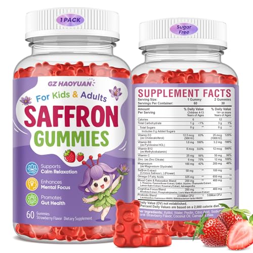 GZ Haoyuan Saffron Cognitive Support Gummies