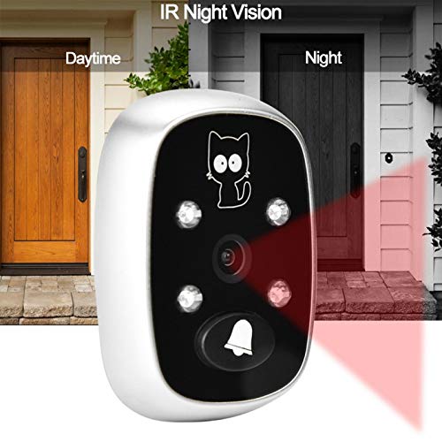 Deurbelviewer, 3,5 inch LCD digitale deurbel met 120 ° brede kijkhoek bij weinig licht, 1-32G geheugenkaart, deurviewer… - Image 5