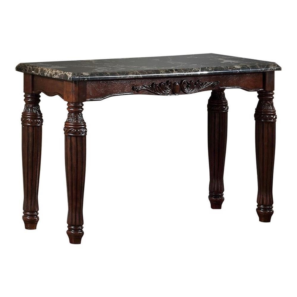 Furniture of AmericaJinson Traditional Wood Console Table in Espresso