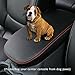 INTGET for Toyota RAV4 Accessories 2025 2024 2023 2022 2021 2020 2019 and 2021-2024 RAV-4 Prime Center Console Cover Leather Armrest Middle Console Lid Cover Arm Rest Covering Car(Red)