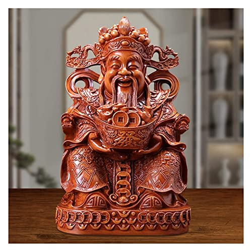 Statue Cai Shen Dieu de la Fortune pour attirer la prospérité à la maison