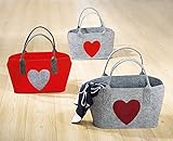 Traumhaft schöne Filz Tasche aus dem Hause Gilde Handwerk