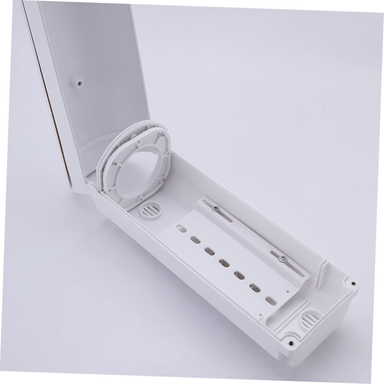 Housse de Protection pour Caméra de Sécurité en PP Blanc, Étanche, Trous de Dissipation Thermique, pour Caméra Extérieure