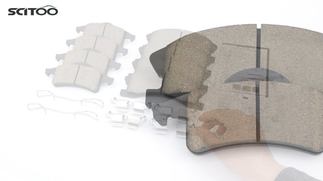 SCITOO フロントブレーキパッド Amazon.com: SCITOO Ceramic Brake Pads, 8pcs Front Rear Brake Pads