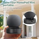 Battery Base Compatible with HomePod Mini - 10,000 mAh Portable Charger stand with Large Battery, Rechargeable Speaker Holder Maintain 100% Sound Quality, Suitable for Outdoors, Garden and Kitchen - Image 5