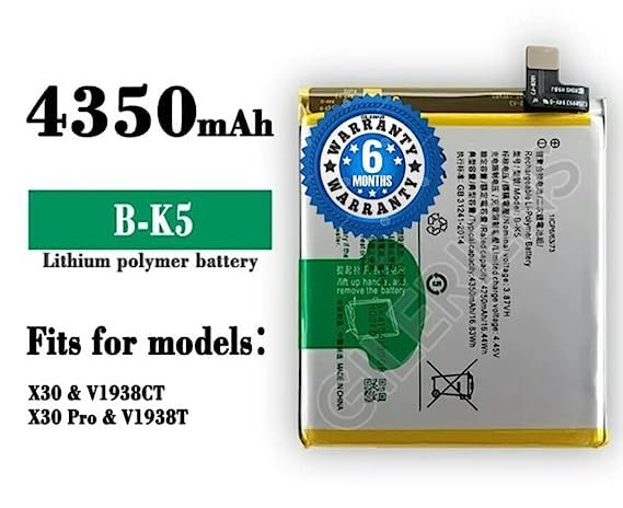 Image of Original B-K5 Battery for Vivo X30 / X30 Pro Battery with 6 Month Warranty***(Z000189)