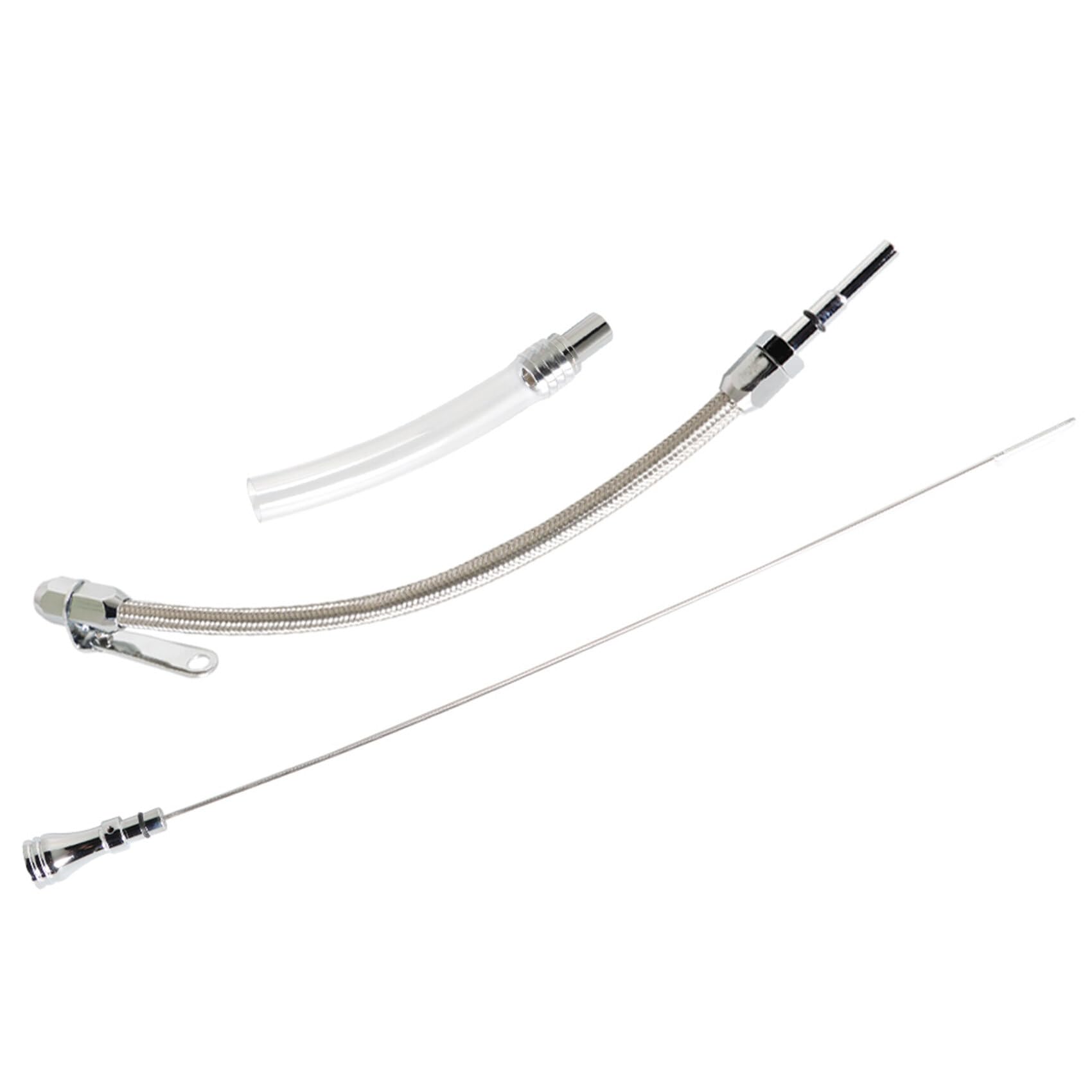 labwork Flexible Stainless Oil Dipstick Replacement for LSX LS1 LS2 LS6 4.8L 5.7L 6.0L 6.2L Engines