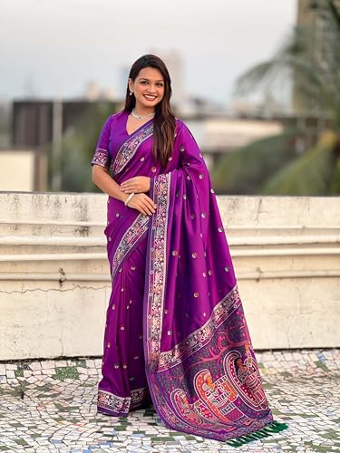 Elite Weaves baluchari silk saree in soft silk – image 2