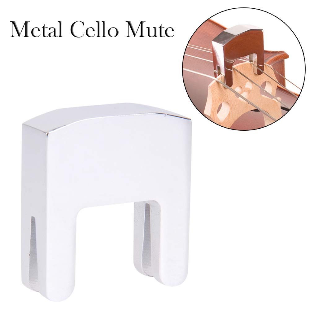 RuiJOTWAT 2-claw 3/4-4/4 metal cello mute - Image 4