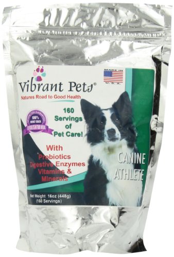 Vibrant Pets Canine Athlete | Complete Immune Booster, Dog Energy Supplement and Dog