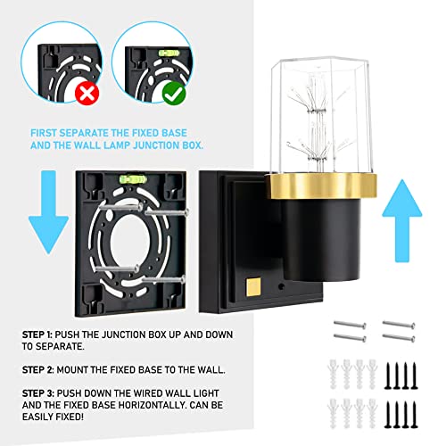 Wall Sconces Set Of 2, Plug In Wall Sconces Light With 2 Remote, 10W Up And Down Wall Mounted Lamps For Bedroom, Color Changing Sconces Wall Lighting Decor, Wall Lights Fixture Room Hallway Mood Light #TOP4