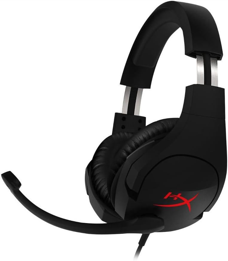HyperX Cloud Stinger Gaming Headset - Black, 50mm Drivers, Over Ear, 3.5mm Jack, Wired, Modern Style