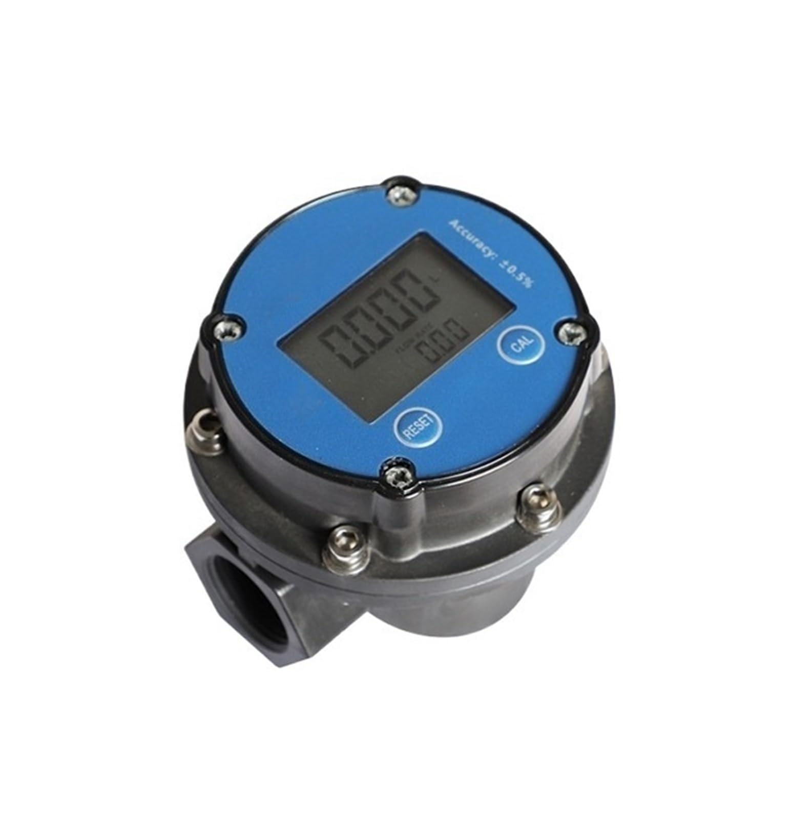 FQJYXWEWL Liquid Flow Meter Miniature Electronic Digital Display 3/4" 1"
