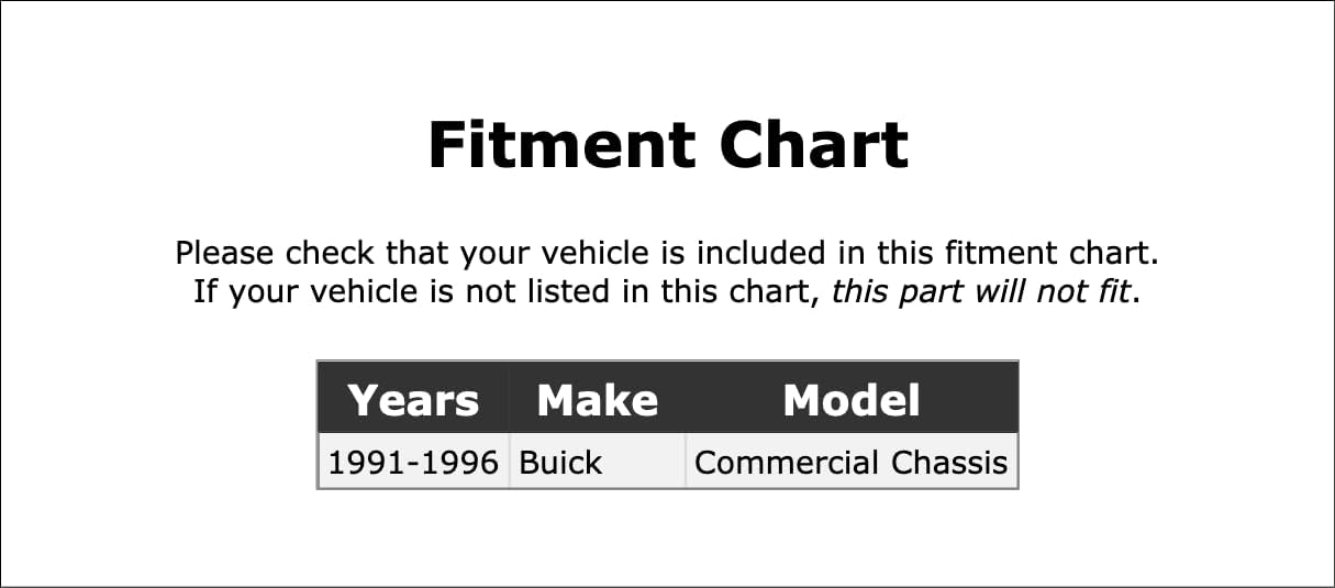 Front Outer Disc Brake Caliper Bushing Compatible With Buick Commercial Chassis 1991 1992 1993 1994 1995 1996 PC-638123