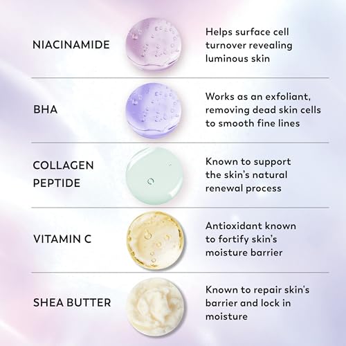 Image of Olay Super Serum Body Wash for Extra Dry Skin, 24hr Long Lasting Rich Hydration, 5+ Ingredient Complex for Bright, Even, Firm, & Luminous Skin, with Collagen Peptide, Vitamin C & Shea Butter, 28 fl oz