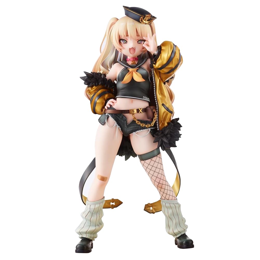 Xinchangda Azur Lane Figures, USS Bache Game Cartoon Figure Statues Pvc Action Figurine Ornaments Birthday Gifts for Fans 22cm — image 1