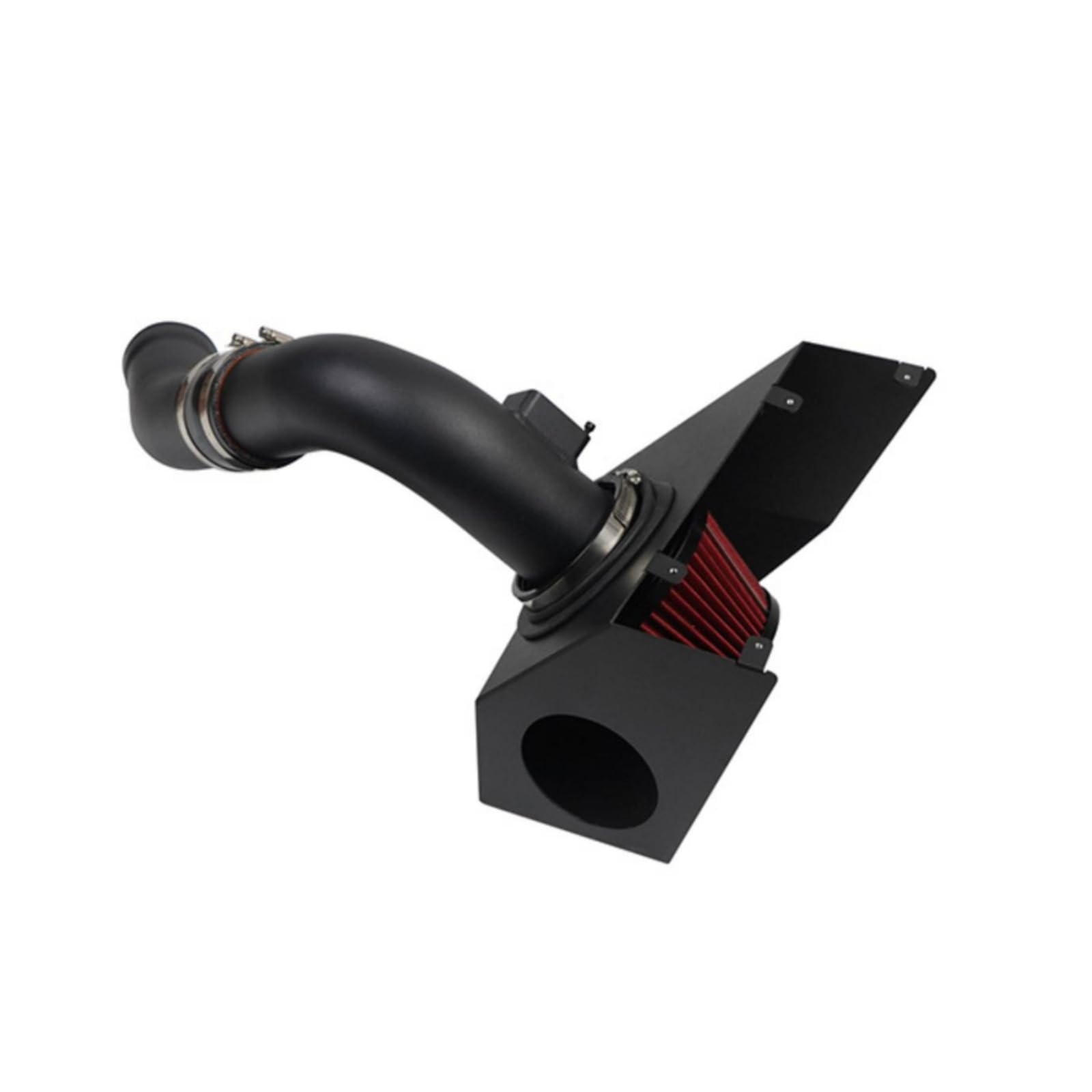 Kit Admisión Frío Flujo Tubo Admisión con Filtro Resistente Al Térmico Filtro Cono para Entusiastas l Motor, Conductores