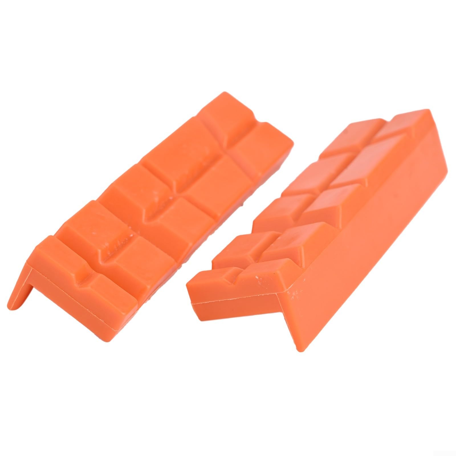 Ganasce magnetiche per morse 10,2 cm in gomma morbida arancione