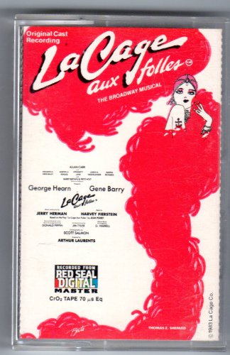 La Cage Aux Folles Original Cast Recording 1983 Audio Cassette Tape RCA.