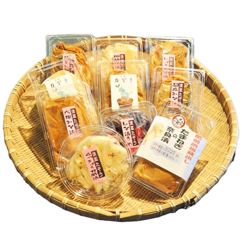 老舗漬物屋の [季節のおすすめ] 漬物6種 セット おまかせ