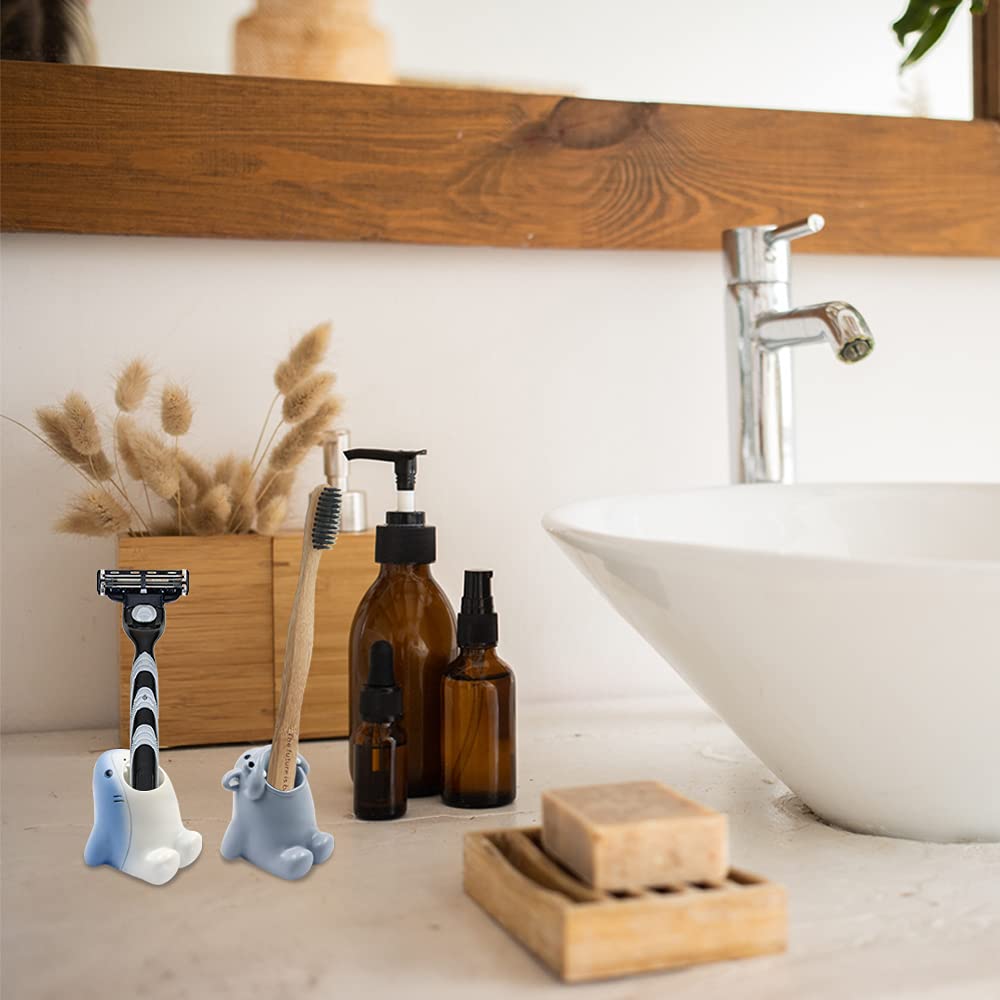 Accessoires De Salle De Bain En Forme De Requin – Organiseur