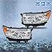 WFLNHB Headlight Assembly Replacement for Subaru Forester 2006-2008 Headlights Set Driver and Passenger Side 84001SA471 84001SA461