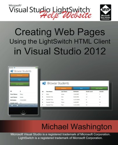 Creating Web Pages Using the LightSwitch HTML Client (English Edition)