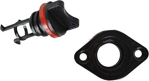 MARINE CITY Tapón de drenaje de nailon negro resistente al agua de 34 pulgadas para barcos, kayaks, canoas, botes inflables, balsas (paquete de 1)