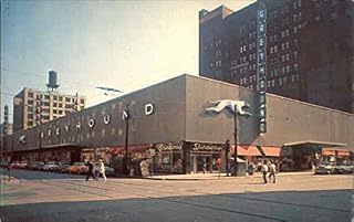 Greyhound Bus Terminal Chicago, Illinois IL Original Vintage Postcard