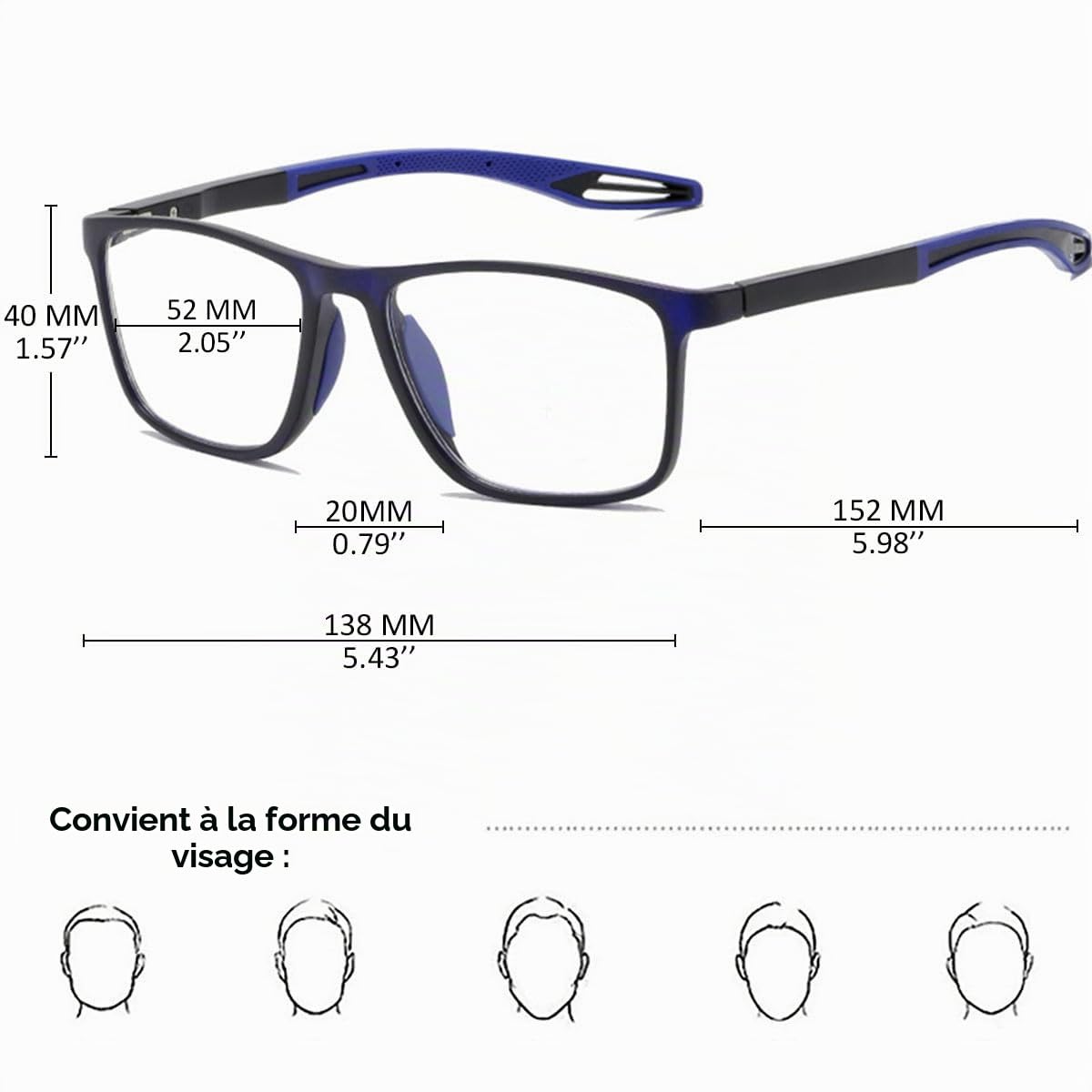 KOOSUFA Photochromic Reading Glasses Blue Light Blocking Sun Readers UV Protection TR90 Super Lightweight Sunglasses for Men Women 3 in 1 Lenses Darken In Sunlight 0.0 1.0 1.5 2.0 2.5 3.0 3.5 4.0