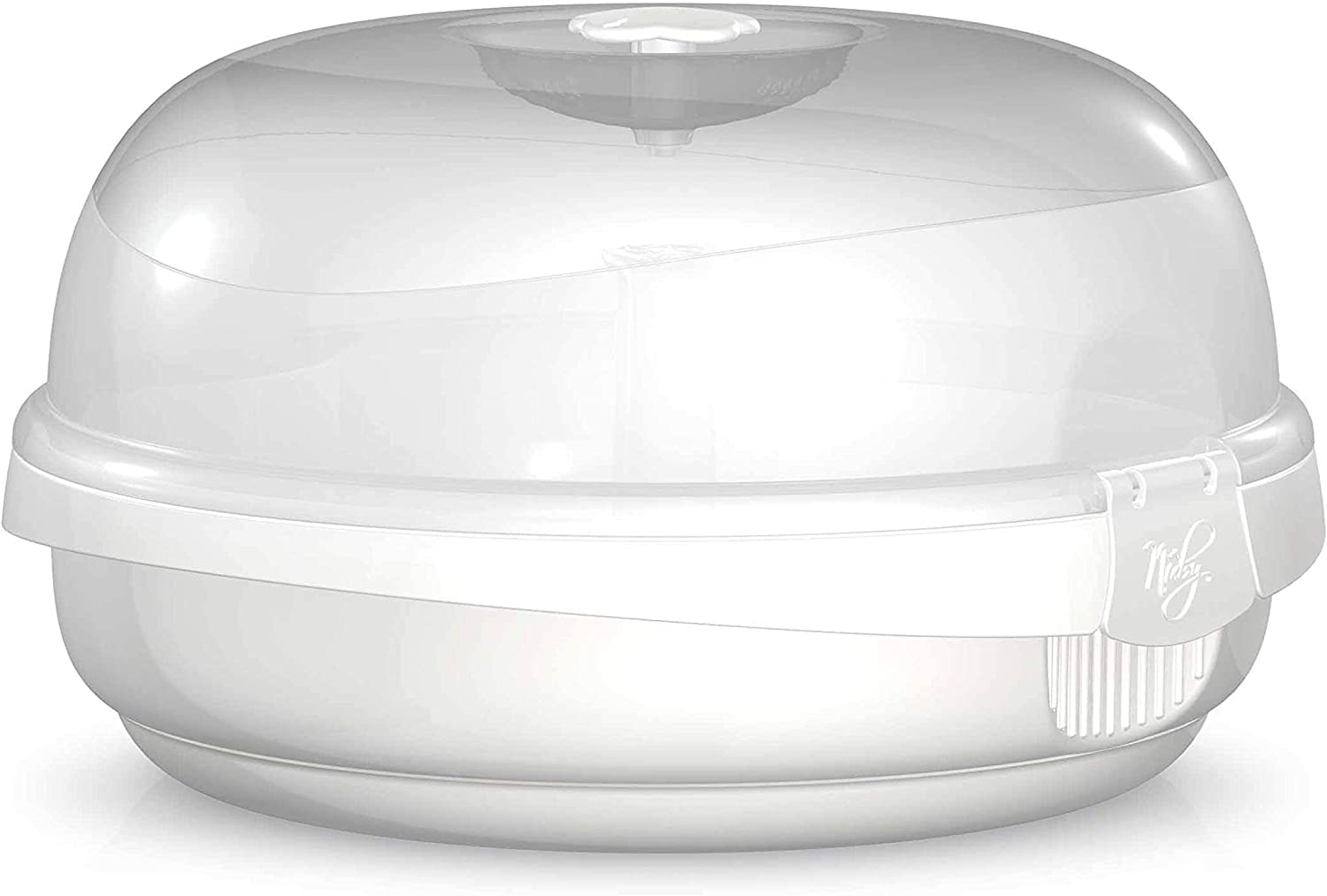 Nuby IDVP50 Sterylizator mikrofalowy z 2 butelkami do karmienia