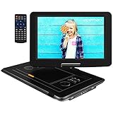 Drei Netzteile: AC-Netzstecker, Kfz-Ladegerät und der riesige 6000mAh Akku, somit können Sie den DVD Player an jedem Ort verwenden.