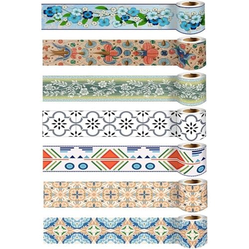 Papel tapiz autoadhesivo Color04 lavable y resistente para zócalos 3