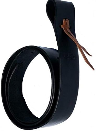 Negro Latigo 6 Pie Cuero Silla Cinch Tie Strap