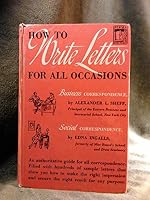 How to Write Letters for All Occasions B003LQAKNW Book Cover