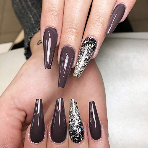 AZUREBEAUTY Dip Powder Eggplant Purple Color(1oz) for French Nail Manicure Nail Art, Non-Tocix & Odor-Free, Without UV LED Lamp Cured, Long Lasting, Cruelty-Free - Thumbnail 3