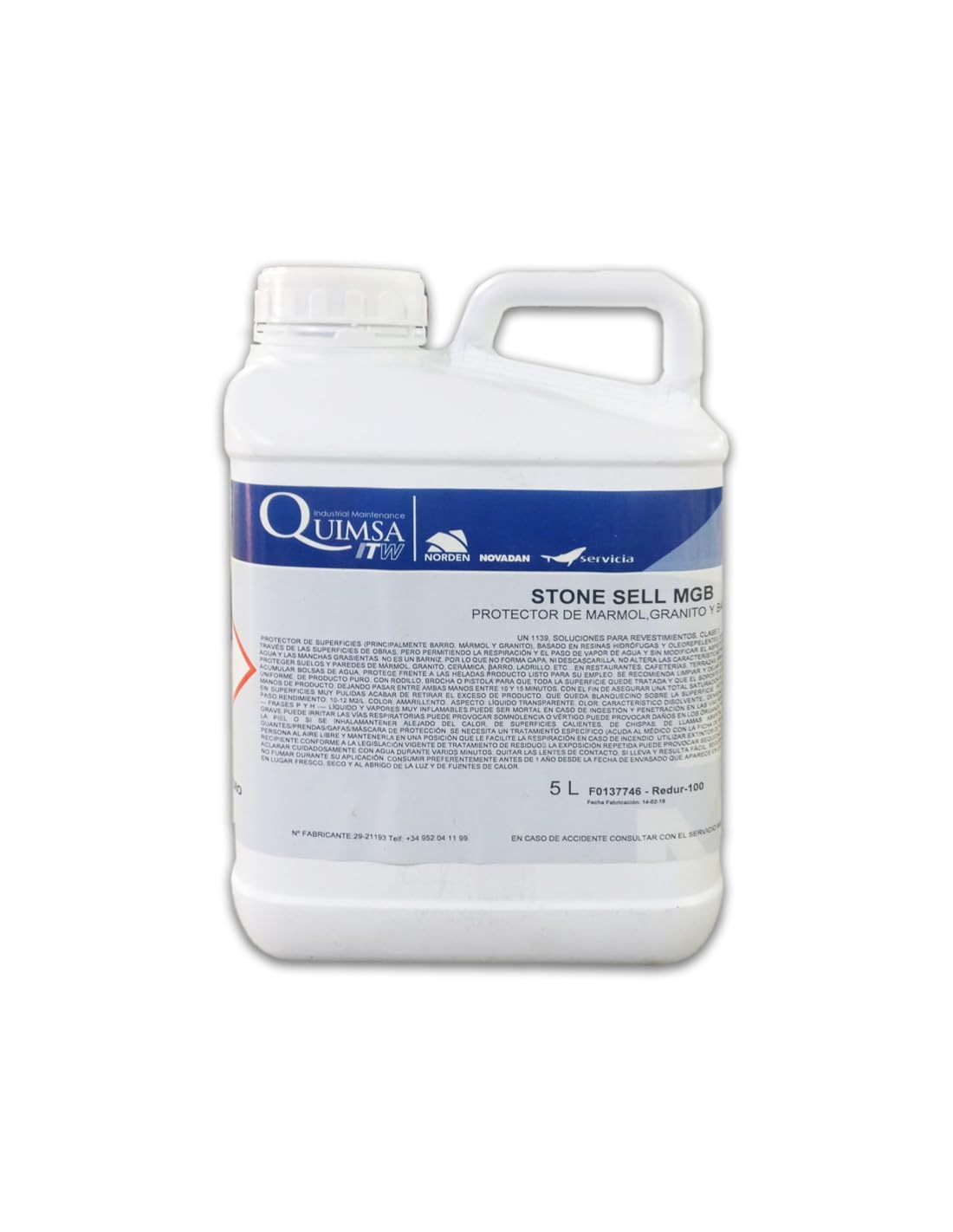 Stone Sell Mgb Hidrófugo Suelos Invisible 5 Lt