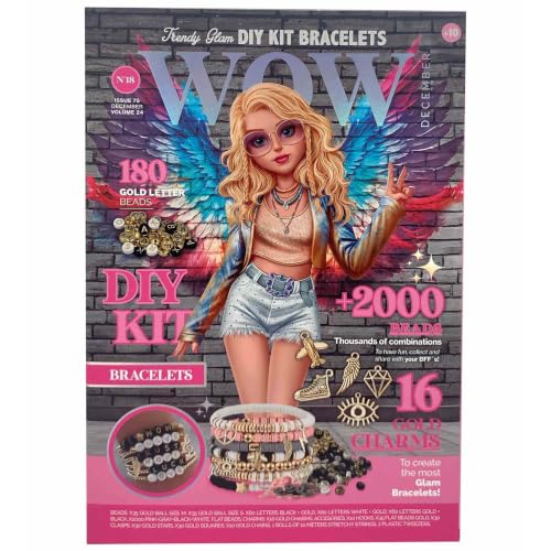 Set para crear pulseras WOW Generation para tardes de juegos con amigas