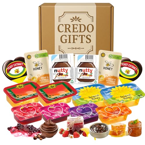 Ultimate Jam and Marmalade Airbnb Hamper With Miniature Jams, Mar...