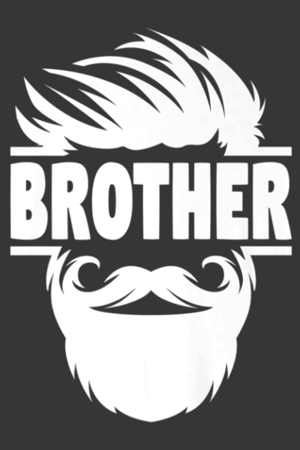 Bearded Brother Bro Meme: Daily Planner Notepad To Do Schedule, Medium 6x9 Inches, 121 Pages, Printed Cover